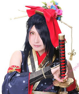 桜 印 刀剣乱舞 次郎太刀 コスプレ衣装 内番服 ウィッグ有 | vlamor.com